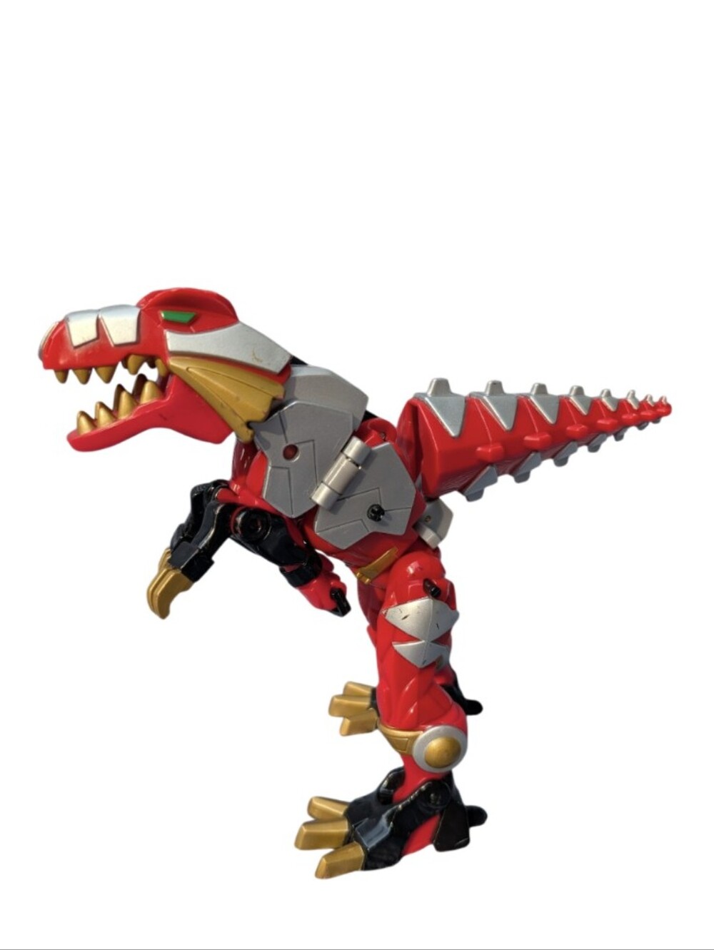 2 For $20 🩷 Bandai Power Rangers Dino Thunder Transforming T-Rex Red Ranger